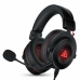 EKSA E900 Stereo Sound Wired Gaming Headset – Red – Detachable Mic (No Box)