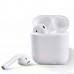 08446 i12 TWS Black Universal Bluetooth Earbuds With Charging Dock