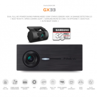 FineVu GX33 Dual FHD Dash Cam – Sony STARVIS, AI Damage Detection 2.0, Power Saving Parking Mode - 25223