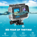 21448 Waterproof  Case 60M Underwater Dive Diving Protective for GoPro 9 10 11Black