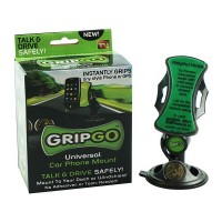 25123 GripGo Universal Car Phone Mount to Your Dash or Windshield