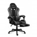 Huzaro Force 4.7 Grey Mesh Gaming Chair with Footrest
