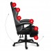 Huzaro Force 4.7 Grey Mesh Gaming Chair with Footrest