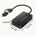 4411 High-Speed 4-in-1 SD Card Reader with Dual USB 3.0 & USB-C CF Compact Flash