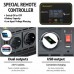 26911 Inverter 3000W to 6000W Modified Sine Wave Power DC converter LCD + Digital Remote Control
