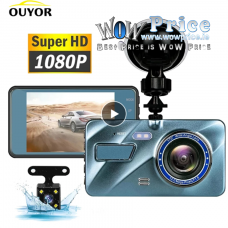 25212 J16 Car DVR Video Recorder Dash Camera 1080P Rear View Dual Lens