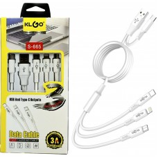 4837 KLGO USB Macro and Type-C Data Cable S-665 