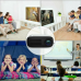 31430 LED Mini Projector 7000LM Full HD Home Theater Media Video Player Support AV For phone