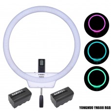 YONGNUO YN608 RGB Video Ring Light  colour with Remote Controller