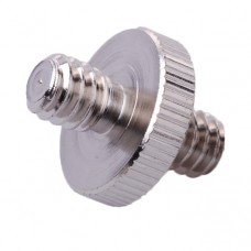 1014 1/4 to 1/4 Double Male Threaded Screw Convert Adapter for Tripod 