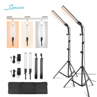 45111 2x 188 Led Photo Studio Dimmable Fill Light