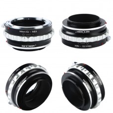 K&F Concept Lens Adapter Nikon G Lens To Sony E Mount For NEX