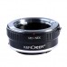 K&F Concept Lens Adapter Minolta MD to Sony E NEX