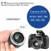 09732 35mm F/1.7 Large Aperture HD MC Manual Prime Fixed Lens APS-C for Canon EF-M Mount