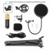 08711 Condenser Microphone Live Studio Sound Recording Mount Boom Stands Kit