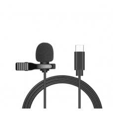 08547 1.5m Lavalier Microphone Clip Type C