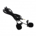 08548 Mini Lavalier Lapel Microphone Dual Headed Recording Clip On Mic