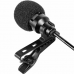 08548 Mini Lavalier Lapel Microphone Dual Headed Recording Clip On Mic