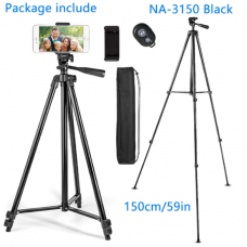 20734 Nagnahz Tripod for Phone 150cm Video Recording Stand