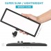 Neewer T120 Super Slim Dimmable Bi-Color LED Panel Light with LCD Display - 61211