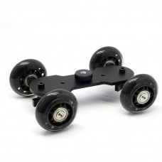 4-wheel Table Dolly Car DSLR Camera Camcorder 