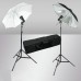 Photo Flash Strobe Light Stand Umbrella