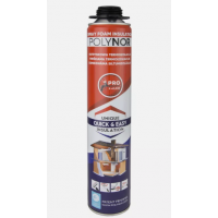 31713 POLYNOR PRO 1x750ml - Spray Polyurethane Insulation For Wall, Pipe, Attic, Van etc.