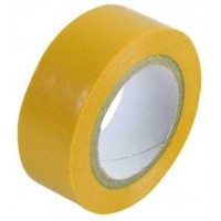 40233-5 PVC Yellow Rolls Electrical Insulating Tape 19MM X 20MTR