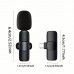 Type-C Wireless Lavalier Microphone For Smartphones Laptops Wireless Condenser Recording Microphone