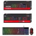 3852 USB Wired Gaming Keyboard & Mouse Set with RGB Backlight