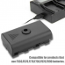 011433 RISE-DC Coupler Dummy Battery+5V USB Cable for Sony NP F550 F570 F770 F750 F970 F990