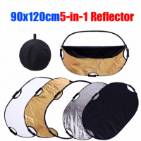 30541 90x120cm 5-in-1 Photo Studio Collapsible Reflector