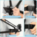 360 Rotatable Mobile Phone Chest Mount Holder – Adjustable Strap with Quick Release - 21231