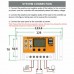 26431 12/24V USB Solar Panel 100A Battery Regulator Charge Intelligent Controller