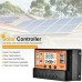 26432 12/24V USB Solar Panel 60A Battery Regulator Charge Intelligent Controller