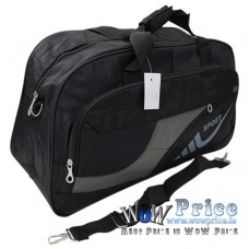2362 Black Sport Bag 3 Pockets Handbag 