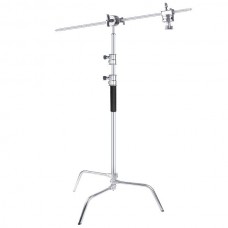 21710 Neewer Stainless Steel Heavy Duty C-Stand with Hold Arm and Grip Head