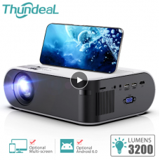31430 ThundeaL Mini Projector TD60 Portable Home Cinema for Full HD 1080P Multiscreen Video 3D Beamer WiFi LED
