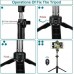 20677 Wireless Remote Shutter for IOS Android Plus Mini Tripod 