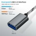 4753 USB C Adapter 2 in 1 Micro USB Cable to USB 3.0 Adapter OTG for Type-C