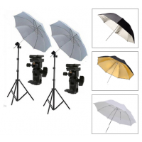 Flash Umbrella Holder Bracket Mount Stand Kit