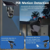 V380PRO T8B 4MP  Dual lens 4G SIM card CCTV Solar Outdoor Wireless Waterproof Solar Camera - 27423
