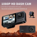 25322 Vavupo 3-Camera Dash Cam for Cars - 1080P Front & Rear Recording, 5.08cm IPS Screen, G-Sensor, Night Vision