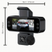 25321 Vavupo 3-Channel Dash Cam - High-Resolution Front & Rear Car Recorder with Seamless Loop