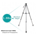 20748 Viltrox VX-18M 1.88m Aluminum Professional Heavy Duty Tripod with Fluid Head and Carry Bag