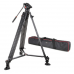 20748 Viltrox VX-18M 1.88m Aluminum Professional Heavy Duty Tripod with Fluid Head and Carry Bag