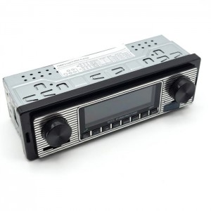 Vintage Style Single DIN Car Stereo Bluetooth MP3/USB/SD Radio Player - 25422 Vintage Style Single DIN Car Stereo Bluetooth MP3/USB/SD Radio Player - 25422