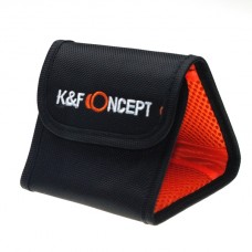 K&F Concept 3 Pocket Case Nylon Filter Wallet