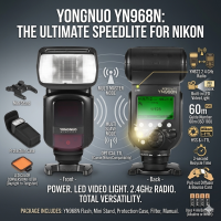 YONGNUO YN968N Wireless TTL HSS Speedlite Flash for Nikon Cameras YONGNUO YN968N Wireless TTL HSS Speedlite Flash for Nikon Cameras