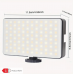 ZOMEI RGB Video Light - Portable LED Camera Light Panel, 0-360° Full Color, Rechargeable - 2712
